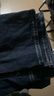 Lee【張凌赫代言】726標準中腰直腳丹寧回潮深藍直筒男牛仔褲潮流 深藍色（褲長(cháng)31） 32 (140-150斤可選) 曬單實(shí)拍圖