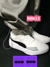 彪馬（PUMA）王嵐嵚同款|緩震實(shí)戰籃球鞋男女款輕便低幫運動(dòng)鞋 195509 白-黑色-02 43 曬單實(shí)拍圖