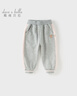 戴維貝拉（DAVE＆BELLA）女童褲子春裝新款洋氣兒童束腳褲女寶寶休閑運動(dòng)褲小童長(cháng)褲 灰色【現貨】 120 cm（建議身高110-120cm） 曬單實(shí)拍圖