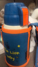 杯具熊（BEDDYBEAR）復古雙飲蓋兒童保溫杯帶吸管兒童水杯大容量學(xué)生杯子620ml小獅子 曬單實(shí)拍圖