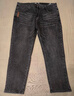真維斯（Jeanswest）牛仔褲男春夏薄款舒適潮流彈力復古修身直筒褲子男煙灰九分32 曬單實(shí)拍圖