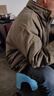 JEEP吉普外套男士棉服秋冬季保暖休閑夾克男士工裝棉衣服 軍綠 L 曬單實(shí)拍圖