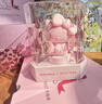 野獸派（THE BEAST）Hello Kitty乖乖坐植絨手捧永生花禮盒生日禮物 曬單實(shí)拍圖