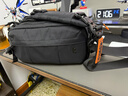 tomtoc機能斜挎包男士單肩包X-Pac休閑防潑水新款挎包Switch收納背包T26 暗影黑（高性能X-Pac版） 5.5L 曬單實(shí)拍圖