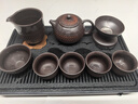 講茗堂建水紫陶功夫茶具套裝工藝茶壺蓋碗禮盒套裝茶杯禮盒送長(cháng)輩 紫陶西施壺(灰禮盒)-12頭 紫陶工藝茶具套裝 曬單實(shí)拍圖