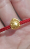 周六福（ZLF）黃金轉運珠女款足金八大佛生肖守護神串珠 定價(jià) 千手觀(guān)音 (鼠) -1.36g 曬單實(shí)拍圖