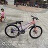 鳳凰官方旗艦店兒童自行車(chē)男女變速青少年學(xué)生山地車(chē)碟剎賽車(chē) 星際 粉紫【單速】輻條輪 22寸【適合130-170cm】 曬單實(shí)拍圖