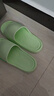 LURAD厚底拖鞋男浴室洗澡家用涼拖鞋情侶居家拖鞋女 綠色 38-39(245mm) 曬單實(shí)拍圖