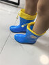 回力兒童雨鞋男童女寶防滑水靴加厚小孩高筒膠鞋中大童防水鞋子 【回力】8055兒童防水口-藍色 35 【內長(cháng)22.5cm】 曬單實(shí)拍圖
