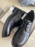 紅蜻蜓正裝皮鞋商務(wù)男士大頭德比鞋婚鞋新郎鞋WHA35280黑色44 曬單實(shí)拍圖