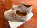 百麗焦糖慕斯溶解底勃肯女鞋26春新厚底單鞋JD032AM6 灰色 39 曬單實(shí)拍圖