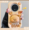 藍妮子 適用 華為mate70手機殼 華為mate70pro+手機殼優(yōu)享版卡通可愛(ài)女生全包防摔立體硅膠支架小熊掛繩 BEAR一體大頭熊支架 Mate70Pro/70Pro+/優(yōu)享版【通用】 曬單實(shí)拍圖