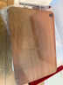 1號會(huì )員店（One's Member）進(jìn)口烏檀木整木砧板加厚實(shí)木案板雙面家用防霉切菜板 40*28*2.5cm 曬單實(shí)拍圖