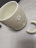 品喻（PINYU）杯子陶瓷馬克杯咖啡杯高顏值帶蓋勺創(chuàng  )意水杯茶杯男女家居館淺粉色 曬單實(shí)拍圖