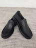 意爾康男鞋秋季羊皮舒適一腳蹬皮鞋男軟面套腳商務(wù)休閑鞋 59171W黑色 41 曬單實(shí)拍圖
