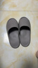 優(yōu)調拖鞋男足弓支撐居家防臭夏季浴室洗澡防滑情侶拖鞋女 隕石灰42-43 曬單實(shí)拍圖