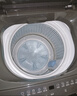 海爾（Haier）小型波輪7KG 浸泡洗 宿舍出租房家用宿舍洗衣機 家電以舊換新京東自營(yíng) XQB70-M1269G 曬單實(shí)拍圖