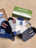 paul frank100%純棉襪子男春夏款10A抗菌防臭透氣吸汗男士運動(dòng)襪 6雙禮盒裝 曬單實(shí)拍圖