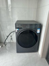 海爾滾筒洗衣機全自動(dòng)10KG 新品 帶烘干 防生銹537超薄平嵌 525大筒 藍盾除菌 商場(chǎng)同款XQG100-HL58A1 曬單實(shí)拍圖