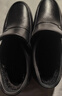 蜘蛛王男鞋冬季加絨保暖高幫棉鞋商務(wù)正裝休閑皮鞋男 48521 黑色 44  曬單實(shí)拍圖