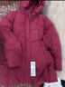 波司登（BOSIDENG）25新款羽絨服女中長(cháng)款連帽90絨休閑百搭送父母外套B250245122 【店長(cháng)推薦】醇酒紅|1856 XL 175/96A 體重約140-160斤 曬單實(shí)拍圖