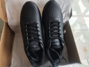 特步運動(dòng)鞋男鞋跑鞋冬季皮面防水輕便減震健身休閑慢跑步鞋子男黑色 曬單實(shí)拍圖