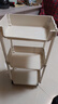 推車(chē)置物架落地客廳兒童收納宿舍零食移動(dòng)多層小書(shū)架帶滑輪收納架 三層【升級加厚】帶滑輪 曬單實(shí)拍圖