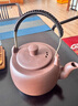 承韻尚樽宜興紫砂燒水壺煮茶壺電陶爐泡茶壺茶具套裝黑茶普洱可明火炭爐 紫泥紫砂壺1400cc+電陶爐套組 曬單實(shí)拍圖