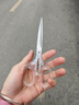 透明磨砂便攜剪刀學(xué)生少女心劉海專(zhuān)用剪家用多功能手工裁剪刀 小號透明剪刀【約12cm】 曬單實(shí)拍圖