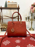 CADUNI KAISER包包女包牛皮大容量媽媽包輕奢手提單肩生日禮物高級感送女友老婆 【紅色】實(shí)用走心 新款時(shí)尚洋氣高顏值斜挎包 曬單實(shí)拍圖