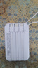 MIORWOOR【3C認證丨可上飛機】充電寶大容量20000毫安電池超薄小巧便攜自帶線(xiàn)三合一超級快充適用于華為 白色【旗艦版】3C認證丨自帶四線(xiàn)丨升級芯片 20000mAH 曬單實(shí)拍圖