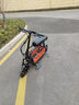 bremer電動(dòng)滑板車(chē)超輕便攜鋰電池代步車(chē)可折疊小型電動(dòng)車(chē)電瓶車(chē)V12新品 跨騎（+筐+腳踏+后靠背+前扶手） 48V18.2A 約80公里 曬單實(shí)拍圖
