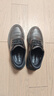 斯凱奇（Skechers）閃穿男鞋足弓支撐商務(wù)休閑鞋一腳蹬腳寬腳皮鞋205517 曬單實(shí)拍圖