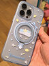 倍思支點(diǎn)殼【三麗鷗聯(lián)名】大耳狗適用iphone16promax手機殼蘋(píng)果16promax保護套磁吸支架透明防摔湖光藍 曬單實(shí)拍圖