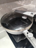 美的（Midea）電炒鍋 電蒸鍋 電煮鍋電火鍋家用多功能鍋炒菜鍋插電蒸煮一體鍋 304蜂窩晶盾多用途鍋電熱鍋 5.5L 【304蜂窩晶刻】HCG3217 曬單實(shí)拍圖