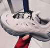 FILA 斐樂(lè )官方男鞋TRUFFLE老爹鞋2026春季新款蘑菇鞋休閑鞋運動(dòng)鞋 雪白/古白色-SA 42.5 曬單實(shí)拍圖