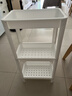 美麗雅廚房置物架多功能落地多層收納架書(shū)架零食架三層床頭臥室廚房用具 曬單實(shí)拍圖