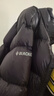 黑冰25秋冬男款鵝絨800蓬高蓬防潑輕量保暖活帽羽絨服F8620MJ 黑色 2XL 曬單實(shí)拍圖