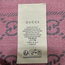 古馳（GUCCI）古馳圍巾 男女同款羊毛圍巾 長(cháng)款保暖圍巾 秋冬圍巾 灰粉色 灰粉色133483-3G200-1272 曬單實(shí)拍圖