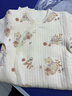 童泰（TONGTAI）嬰兒連體衣秋冬季純棉保暖寶寶衣服新生兒哈衣爬服睡衣棕色73cm 曬單實(shí)拍圖