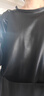 瑪仕福 加厚防水圍裙 加長(cháng)加大PU皮質(zhì)防油防水長(cháng)袖皮革罩衣 皮革反穿皮衣口袋款 黑色 1.2米 曬單實(shí)拍圖