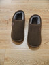阿芙諾蒂老年人冬季棉拖鞋女包跟居家外穿中老年防滑保暖棉鞋男 咖色42-43 曬單實(shí)拍圖