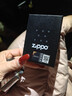 ZIPPO打火機【專(zhuān)屬定制】之寶防風(fēng)煤油 黑裂漆經(jīng)典商標 生日禮物 單機 曬單實(shí)拍圖
