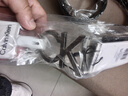 Calvin KleinCK男士商務(wù)休閑金屬字母帶扣雙面腰帶黑色K50K510075 95 曬單實(shí)拍圖