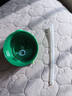 膳魔師（THERMOS）吸管杯兒童雙蓋保溫杯吸管吸嘴密封圈杯套杯蓋配件TCKA-553/550 TCKA-553F 綠綠杯蓋整組 曬單實(shí)拍圖