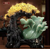 禮之源招財玉白菜發(fā)財樹(shù)擺件 喬遷開(kāi)業(yè)禮品客廳玄關(guān)店鋪前臺裝飾工藝品  曬單實(shí)拍圖