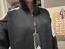 阿迪達斯衛衣女2026時(shí)尚休閑潮流運動(dòng)黑色上衣 黑色 XL 曬單實(shí)拍圖