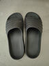 1號會(huì )員店（One's Member）抗菌防滑時(shí)尚軟彈厚底休閑室內外拖鞋 夜色黑  44-45  曬單實(shí)拍圖