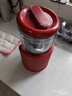 羅婭榨汁機汁渣分離全自動(dòng)小型家用原汁機電動(dòng)橙汁機便攜式無(wú)線(xiàn)便攜免過(guò)濾壓汁器紅色（雙螺旋擠壓器） 曬單實(shí)拍圖
