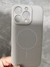 奶小鴨（NEYAA）適用蘋(píng)果16pro手機殼 iphone16pro保護套鏡頭全包超薄Magsafe磁吸液態(tài)硅膠防摔簡(jiǎn)約男女款 鈦原色 曬單實(shí)拍圖